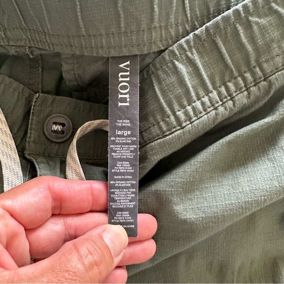 Vuori Ripstop Pant Army - Picture 6 of 8